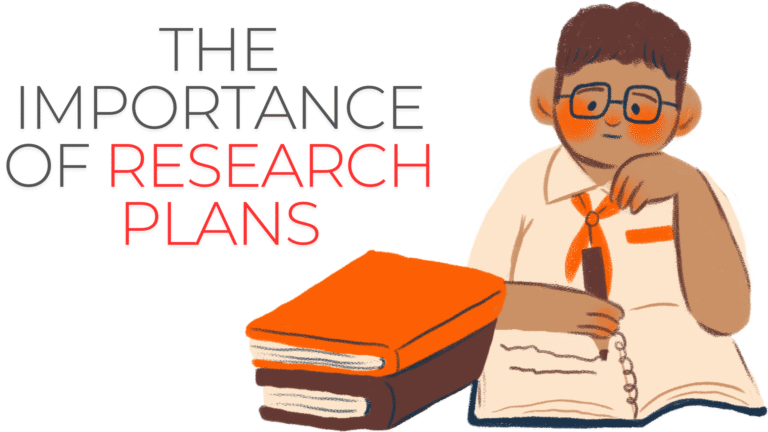 the importance of research plans