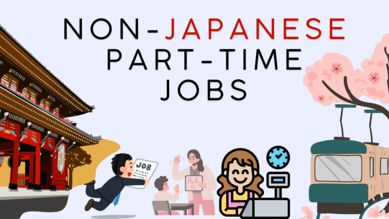 part time jobs in japan, non japanese